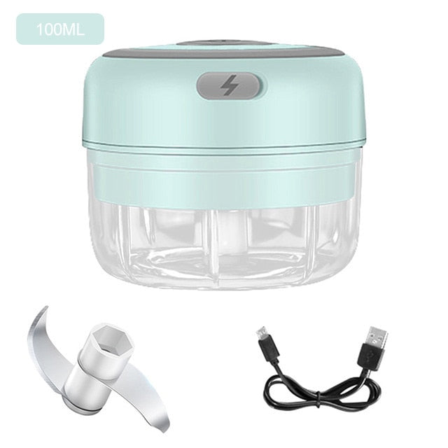 Kitchen Gadgets and Gifts-Cordless Portable Electric Mini Food Chopper