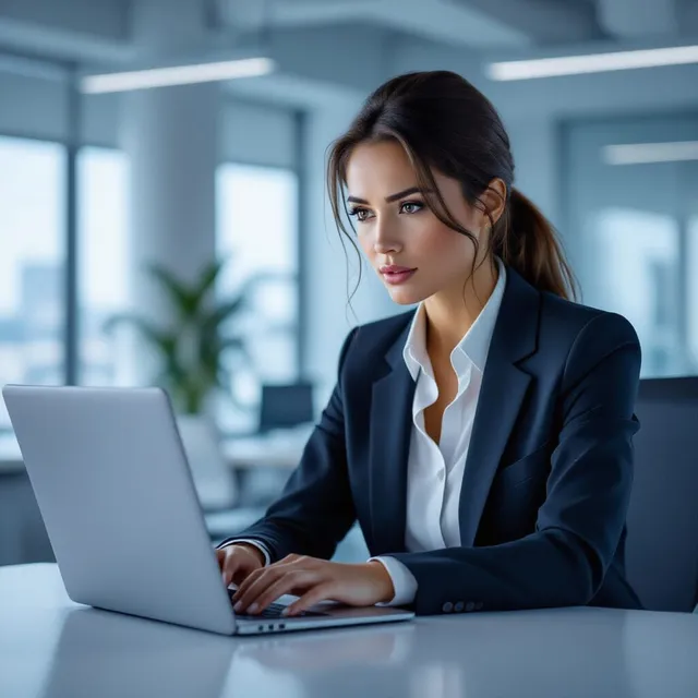 Who would Use a Charity Auction?--an woman with her online career.