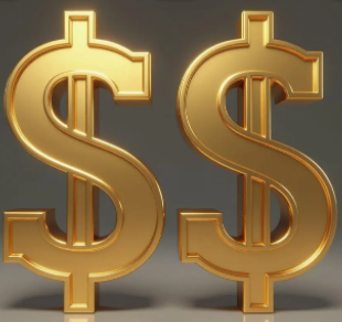 Info on Making Money Online With Us--an image of two golden dollar signs