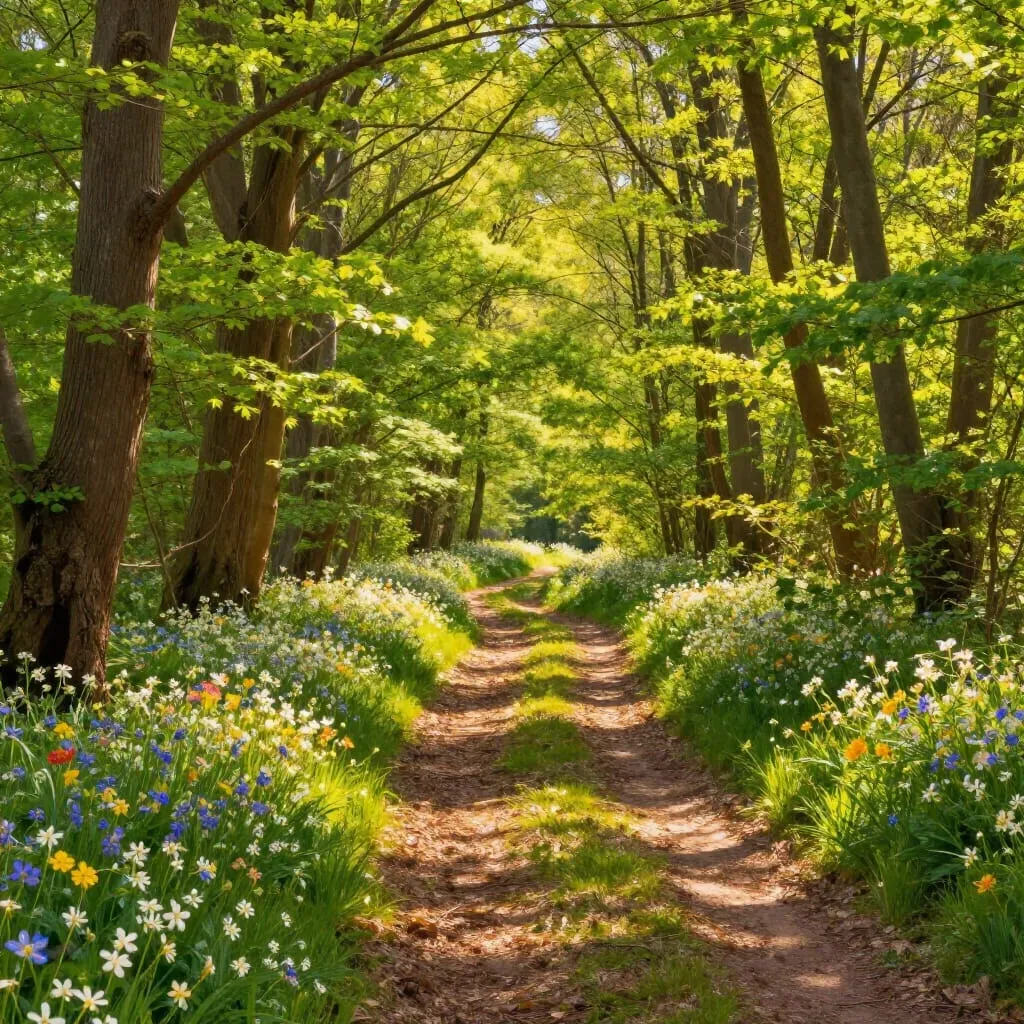 Find a Clear Path Forward When Life Feels Complicated-an image of a clear path in a forest
