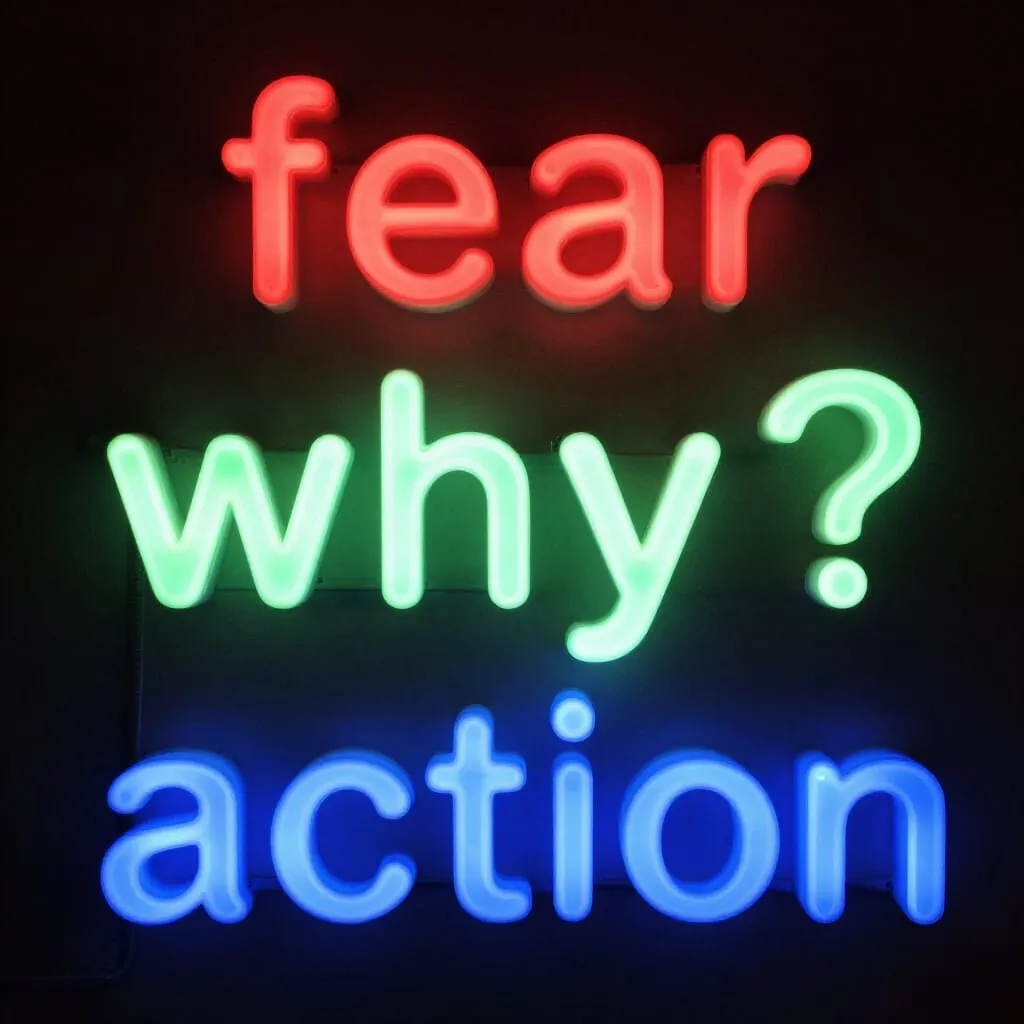 Overcome Fear With PBS and Relax-the three parts of relax are fear, why? and action. 