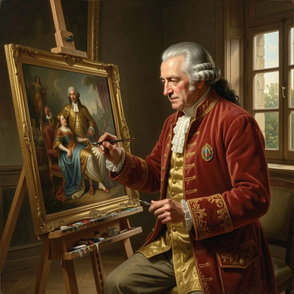A Master Painter from the 19th century.